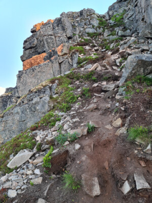 Fin de l'ascension Fin de l'ascension