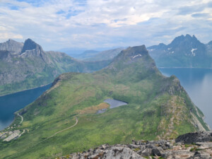 Descente en face de Barden Descente en face de Barden