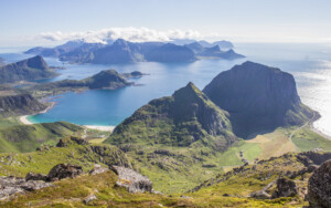 Plages de Vik et d'Haukland Plages de Vik et d'Haukland