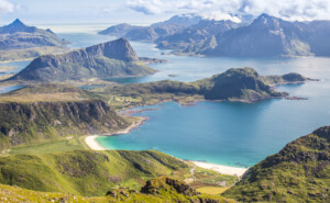 Plages de Vik et d'Haukland Plages de Vik et d'Haukland