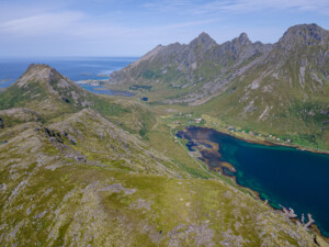 View to the north (drone shot) View to the north (drone shot)