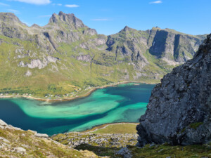 Selfjorden and Stjerntinden Selfjorden and Stjerntinden