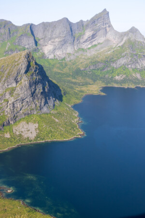 Tverrfjellet and Brasråstinden Tverrfjellet and Brasråstinden