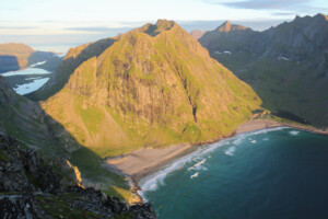 Kvalvika beach Kvalvika beach
