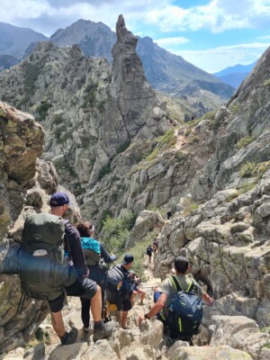 Passage délicat, équipé de chaines Passage équipé de chaines