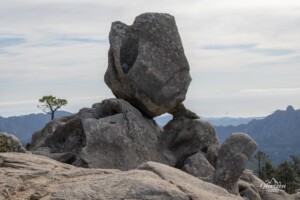 Balancing rock, the sentinel rock Balancing rock, the sentinel rock