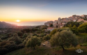 Pigna at sunset Pigna at sunset
