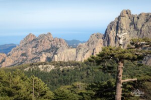 Depuis le col de Bavella Depuis le col de Bavella