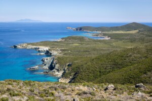 View to the south after the circuit's only ascent View to the south after the circuit's only ascent