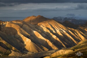 Sunset at the summit of Bláhnúkur Sunset at the summit of Bláhnúkur