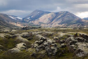 Champ de lave de Laugahraun Champ de lave de Laugahraun