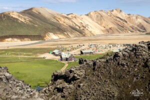 Camping de Landmannalaugar Camping de Landmannalaugar