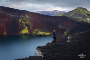 Ljótipollur lake Ljótipollur lake