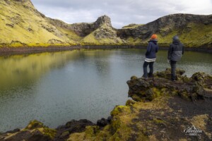 Tjarnargígur crater Tjarnargígur crater