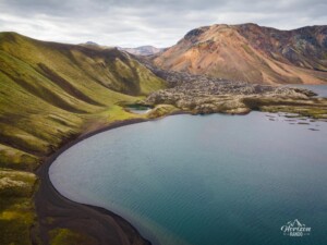 Frostastaðavatn lake and Suðurnámur Frostastaðavatn lake and Suðurnámur