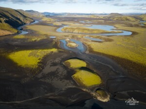 Langisjór (drone shot) Langisjór drone shot