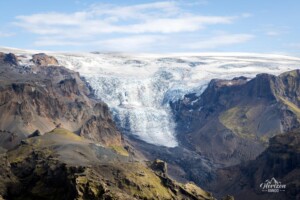 Myrdalsjökull glacier tongue Myrdalsjökull glacier tongue