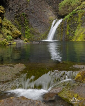 Waterfall near the campsite Waterfall near the campsite