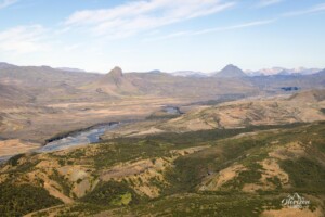 View north from Valahnúkur View north from Valahnúkur