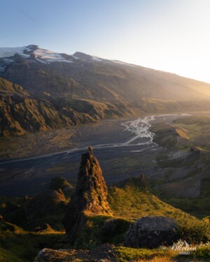 Eyjafallajökull from Valahnúkur Eyjafallajökull from Valahnúkur