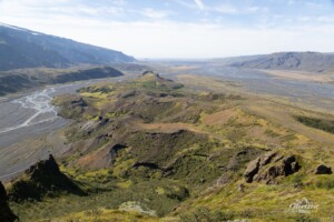 Panorama from the summit of Valahnúkur Panorama from the summit of Valahnúkur