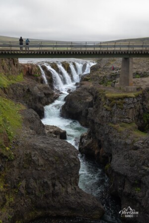 Kolufossar waterfall Kolufossar waterfall