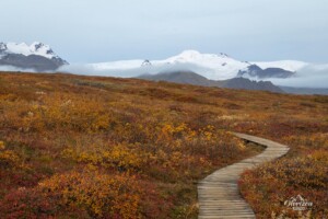 Hvannadalshnjúkur sur le chemin du retour Hvannadalshnjúkur sur le chemin du retour