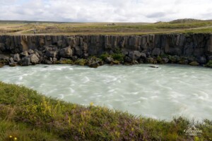 Skjálfandafljót river Skjálfandafljót river