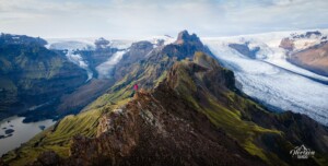 Morsárjökull and Skaftafellsjökull (drone shot) Morsárjökull and Skaftafellsjökull (drone shot)