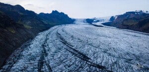 Skaftafellsjökull (vue drone) Skaftafellsjökull (vue drone)