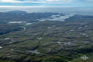 The multitude of small lochans that characterize the region The multitude of small lochans that characterize the region