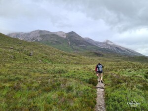 Bon sentier sur l'ensemble de la randonnée Bon sentier sur l'ensemble de la randonnée