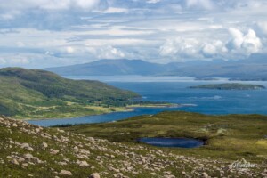 View to the east during the ascent View to the east during the ascent