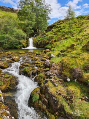 Allt Nan Uamh waterfalls Allt Nan Uamh waterfalls
