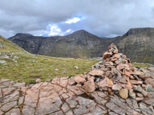 Cairn au col Cairn au col