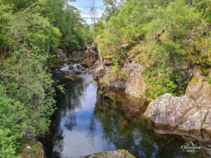 Dog Falls, rivière Affric Dog Falls, river Affric