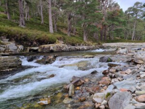 Quoich river waterfalls Quoich river waterfalls