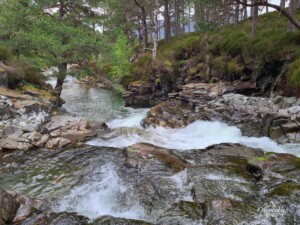 Quoich river waterfalls Quoich river waterfalls