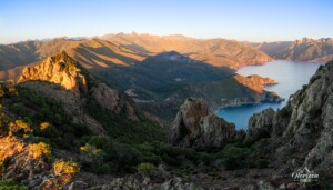 Magnificent panorama to the east Magnificent panorama to the east