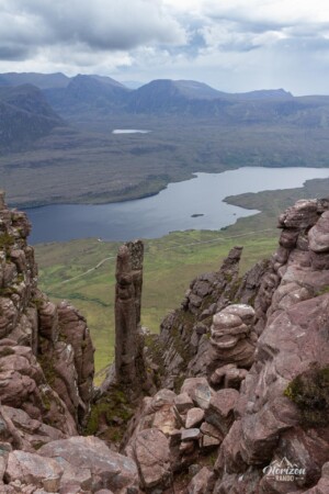 Loch Lurgainn depuis Stac Pollaidh Loch Lurgainn depuis Stac Pollaidh
