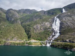 Langfoss (vue drone) Langfoss (vue drone)