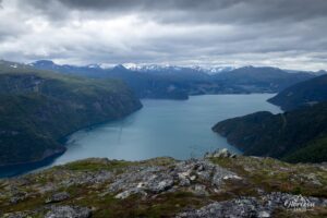 Norddalsfjord from Vardefjellet Norddalsfjord from Vardefjellet