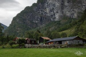 Farm along the road Farm along the road