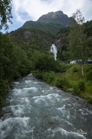 Glomnesfossen waterfall Glomnesfossen waterfall