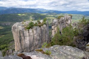 Gygrestolen rock formations Gygrestolen rock formations
