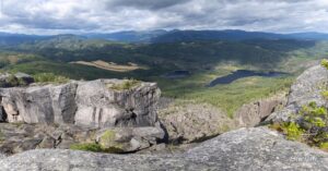 Panorama from Gygrestolen Panorama from Gygrestolen