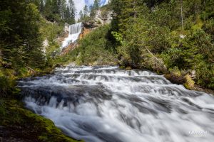 Rapides et cascade de Sbarco de Fanes Rapides et cascade de Sbarco de Fanes